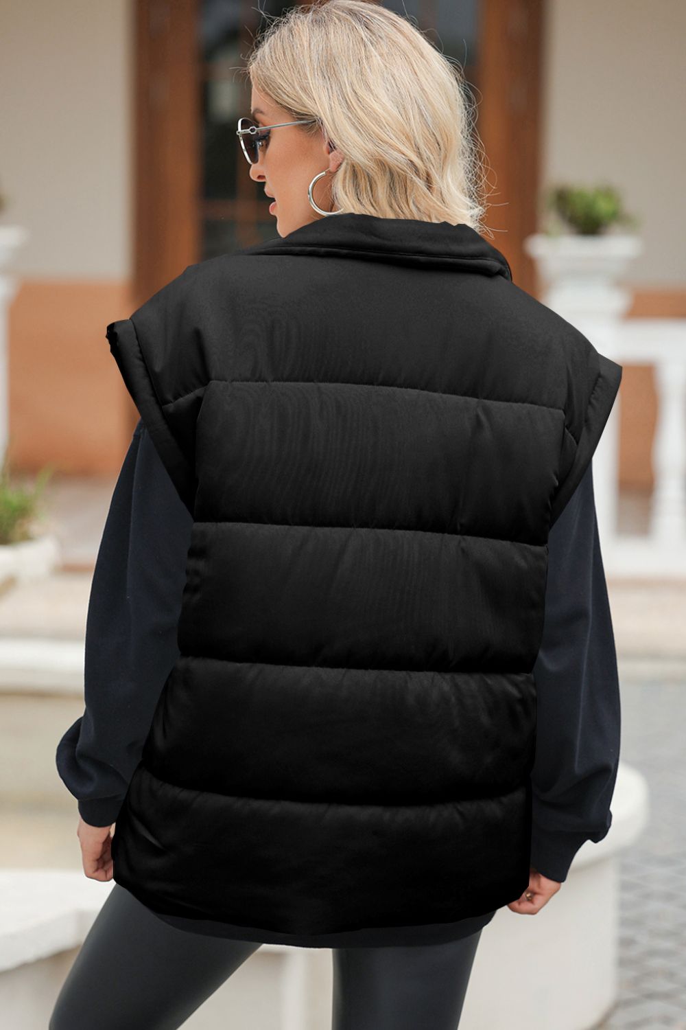 Women's Stylish Oversized Puffer Vest