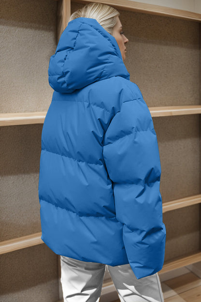 Women's Fashionable Hooded Puffer Jacket