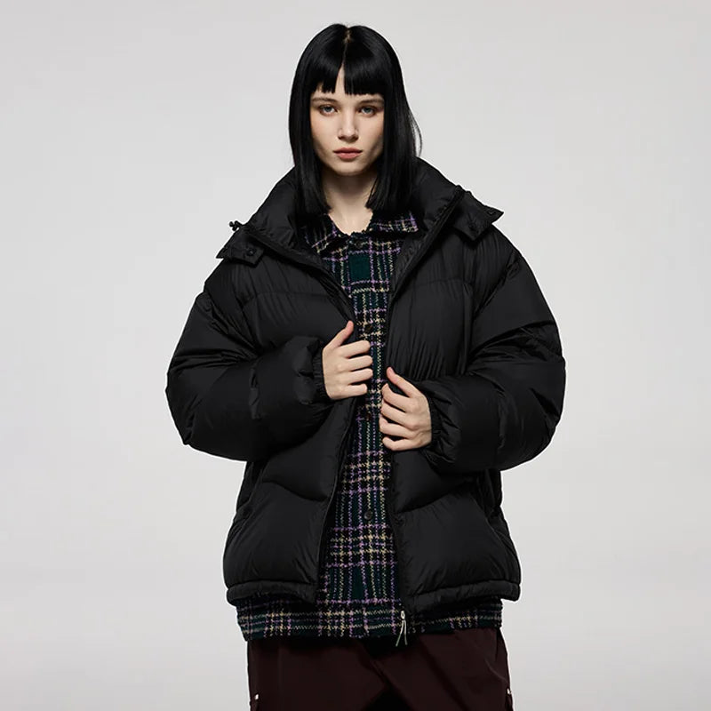 Unisex Polar Haven Loose-Fit Puffer Coat