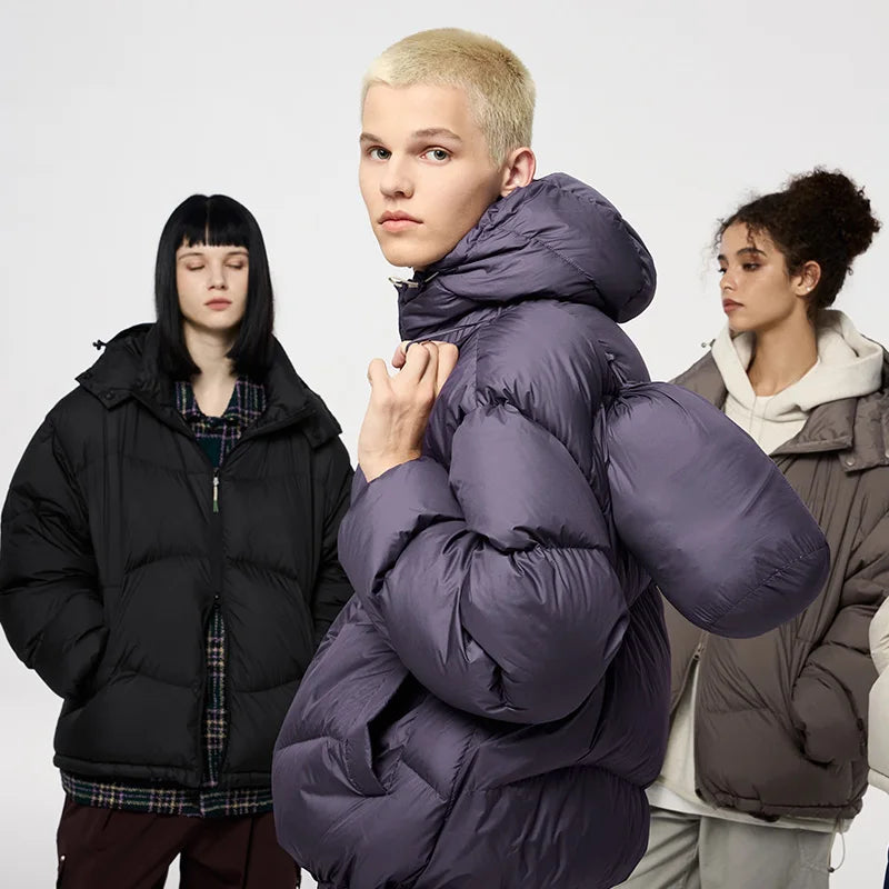 Unisex Polar Haven Loose-Fit Puffer Coat